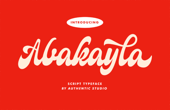 Abakayla: A Beautiful Script Font