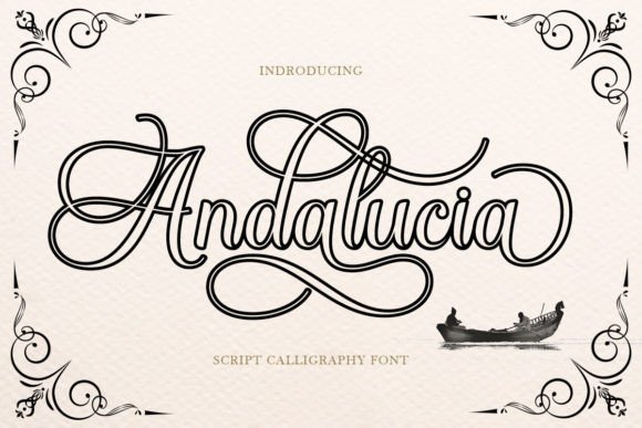 Andalucia Outline Font