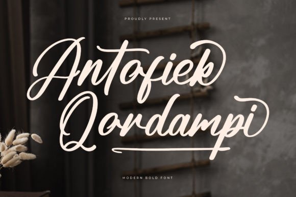 Antofiek Qordampi Font for Web Design