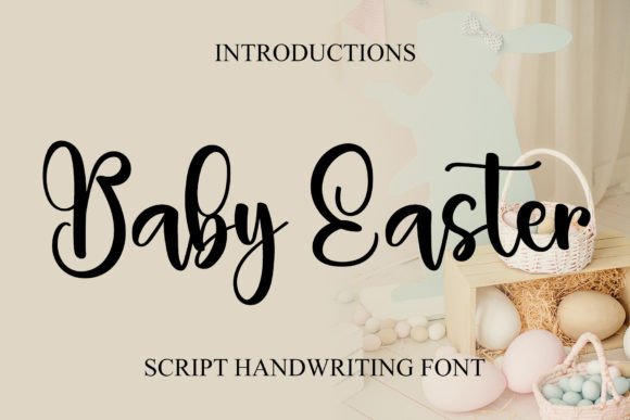 Baby Easter Font for Web Design