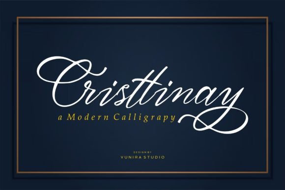 Christtinay: A Script Font for Elegant Creations
