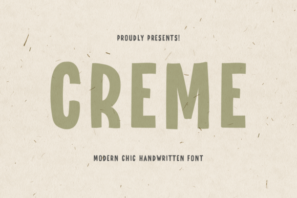 Creme: A Script Font for Real Projects