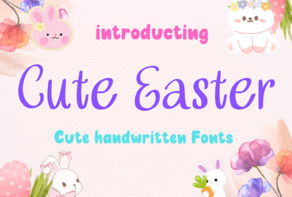 Cute Easter Font