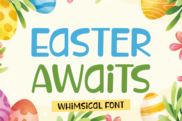 Easter Awaits: A Handwritten Font for Web Design
