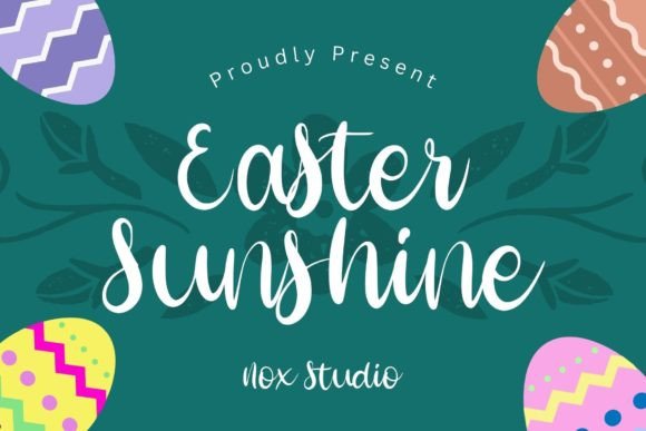 Easter Sunshine Font for Campaigns