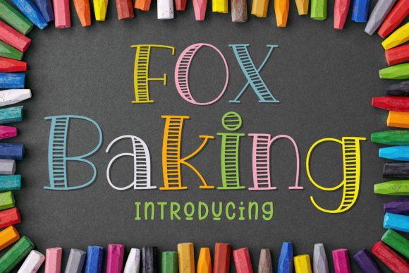 Fox Baking: A Playful Font for Creative Projects
