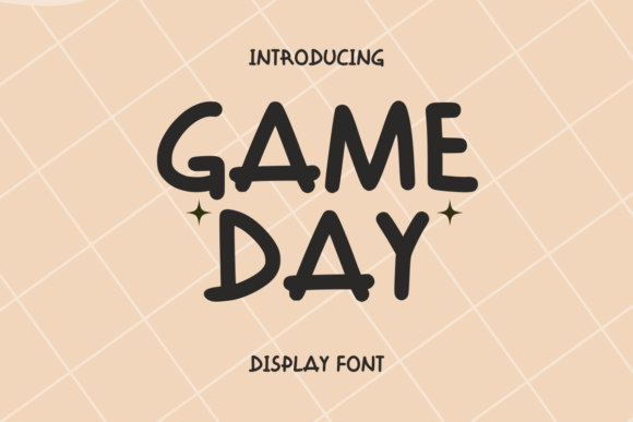 Game Day: A Font for Creative Campaigns