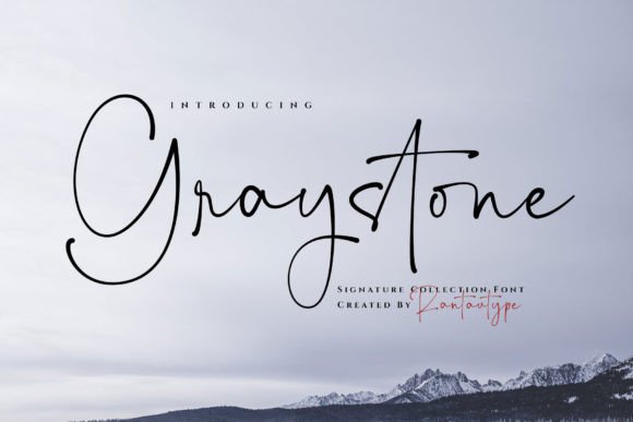 Graystone: A Stylish Font for Web Design
