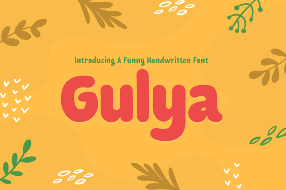 Gulya: A Playful Font for Creative Projects