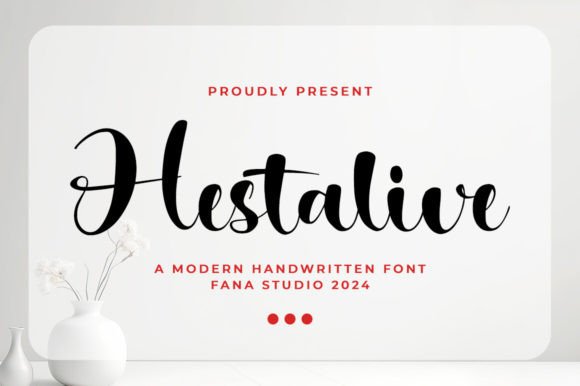 Hestalive: A Stylish Font for Campaigns