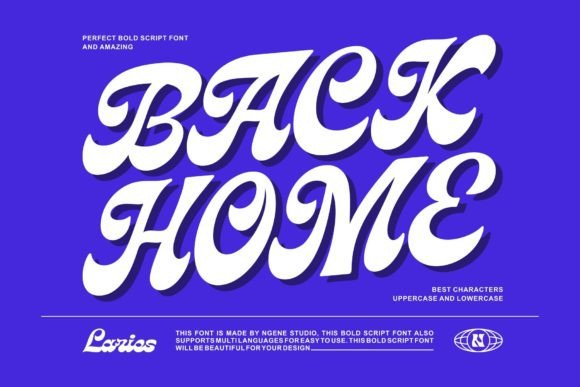 Laries: A Bold Script for Better Reading