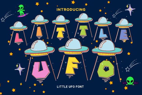 Little Ufo Font for Web Design