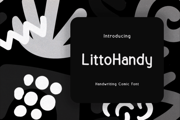Littohandy Font: Playful Typography for Editorial Design