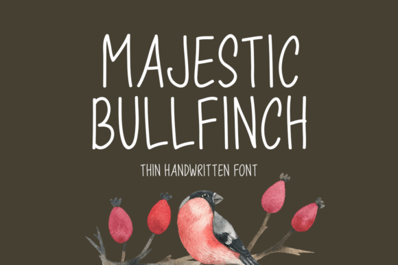 Majestic Bullfinch: A Font for Impact