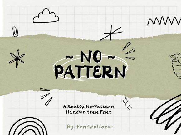 No-pattern: A Font That Makes Your Business Shine