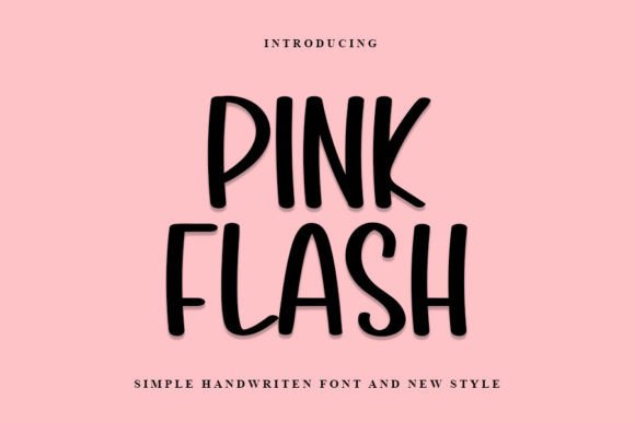 Pink Flash: A Whimsical Script for Creative Projects