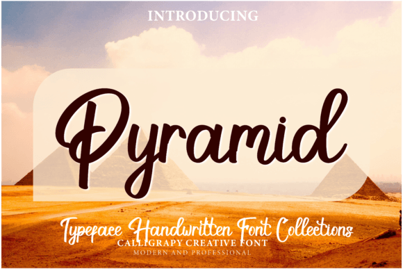 Pyramid: A Handwritten Font for Creative Branding