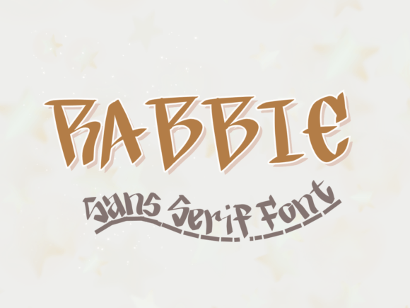 Rabbie: A Modern Handwritten Font