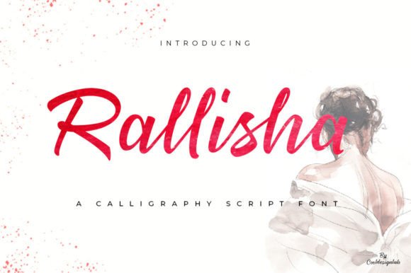 Rallisha: A Script Font for Elegant Campaigns