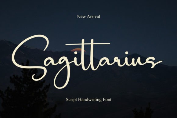 Sagittarius: A Warm Handwritten Font