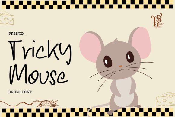 Tricky Mouse Font: Retro Charm for Makers