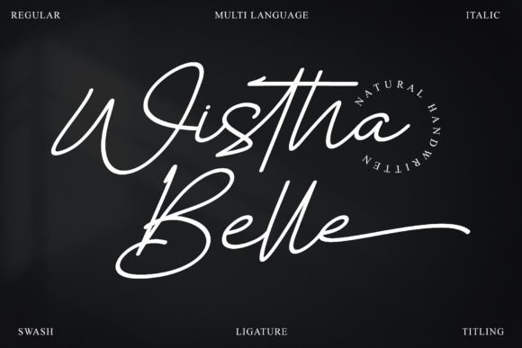 Wistha Belle: A Font for Real Business Magic